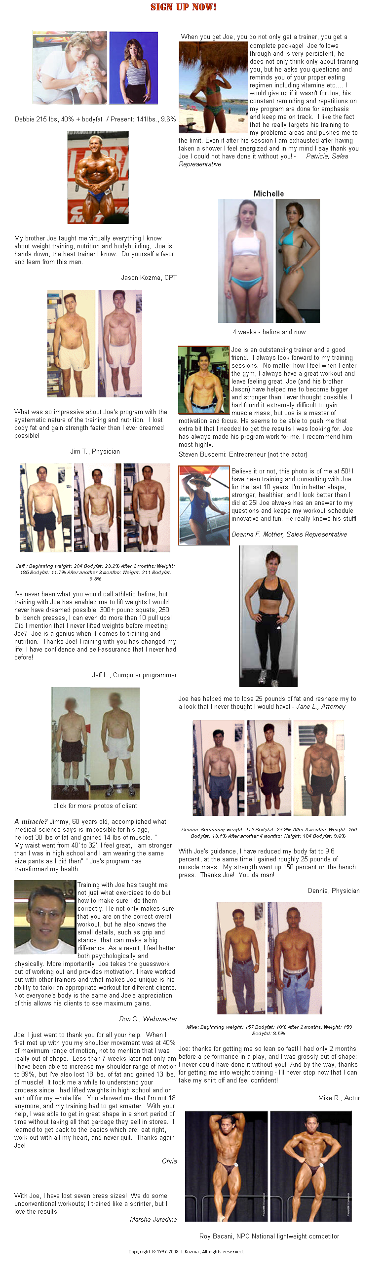 personal trainer client success stories